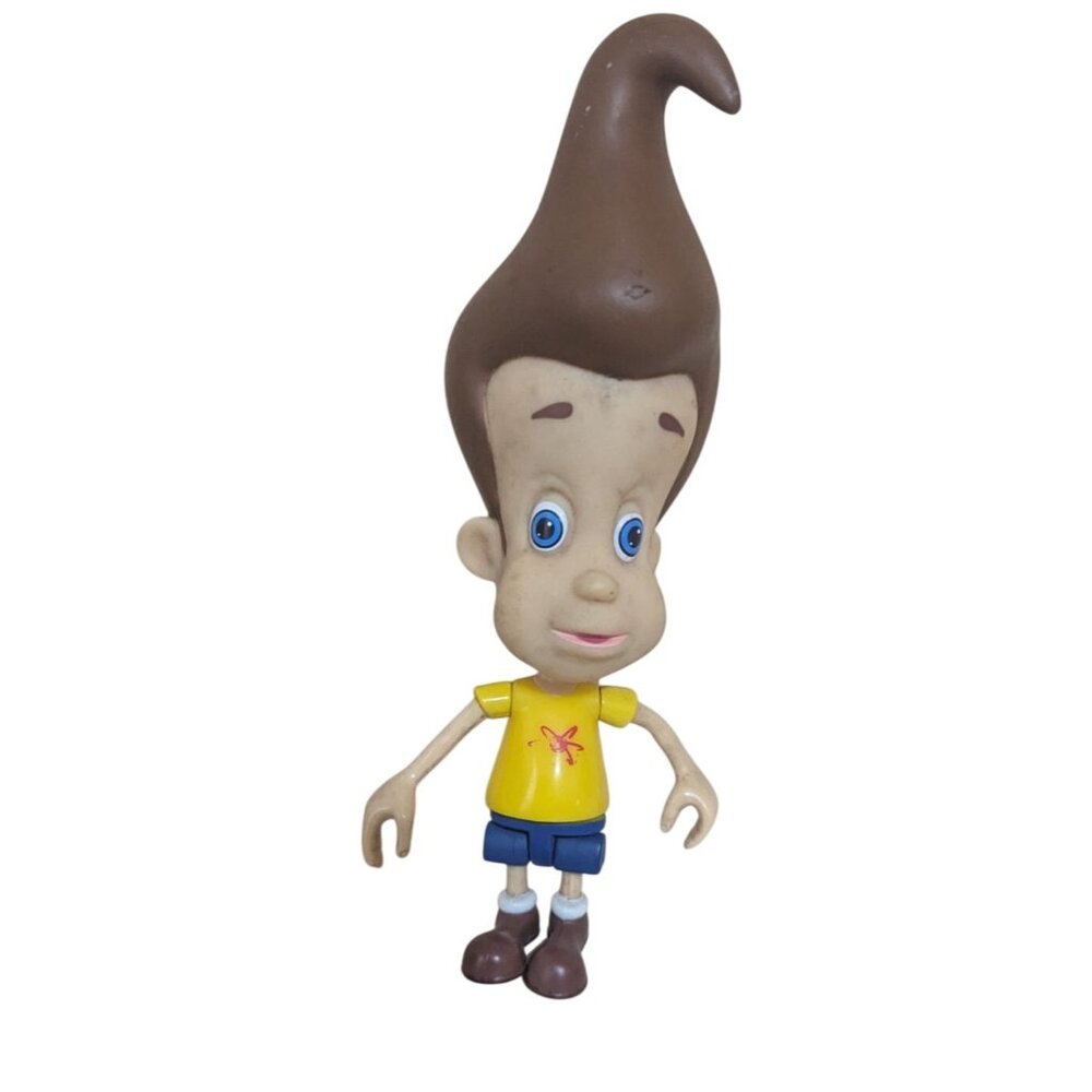 Jimmy Neutron Action Figure 6" Cartoon Character  With‎ Signature Hair  6.5"